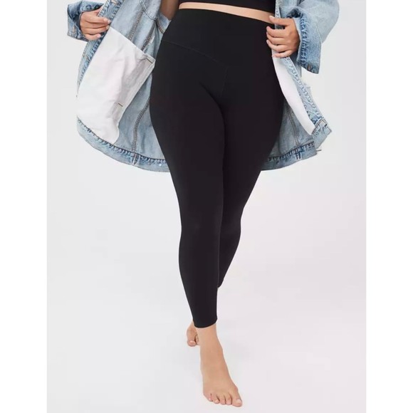 aerie Pants - OFFLINE By Aerie Real Me 7/8 High Waisted Legging Long Inseam Size Large